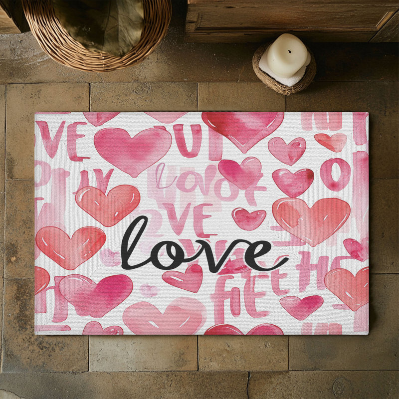 Tapis tressé Love-Note, Rectangulaire 3 pi x 5 pi