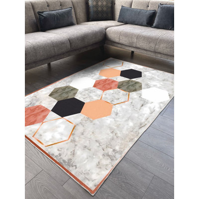 Tapis en coton Shayne