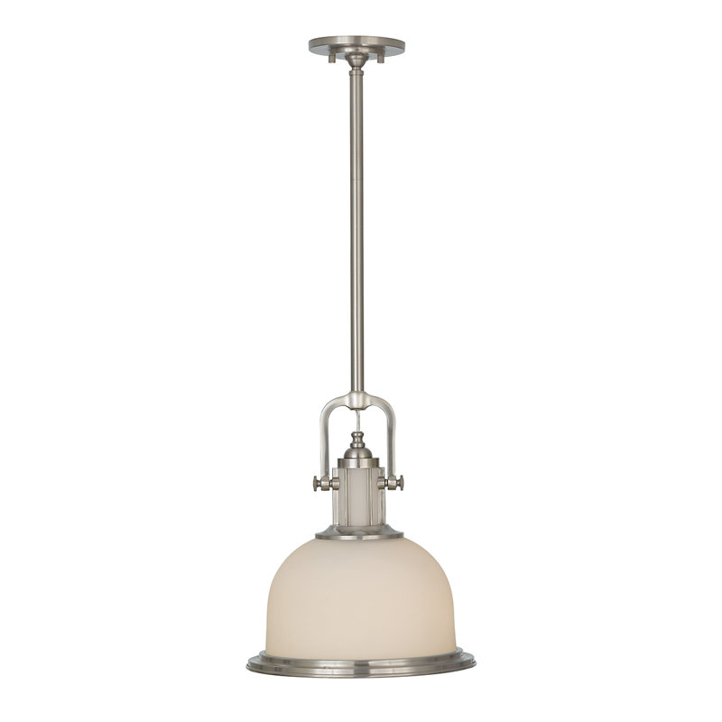Carennac 1 - Light Pendant, Brushed Steel