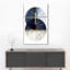 Impression d'art sur toile bleu marine foncé-1860126891