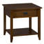 Table de bout avec rangement Vikesh