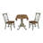 Deibel Drop Leaf Solid Wood Dining Set-1683322995