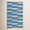 Puget Blue Hand-Woven Striped Outdoor Rug