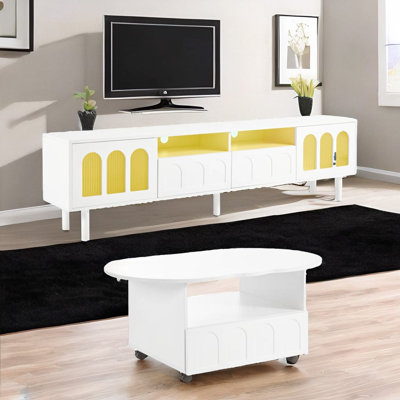 Tv Stand And Coffee Table Set Of 2