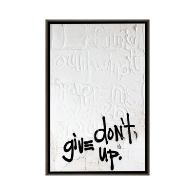 «Find Out 24», reproduction d'art sur toile encadrée