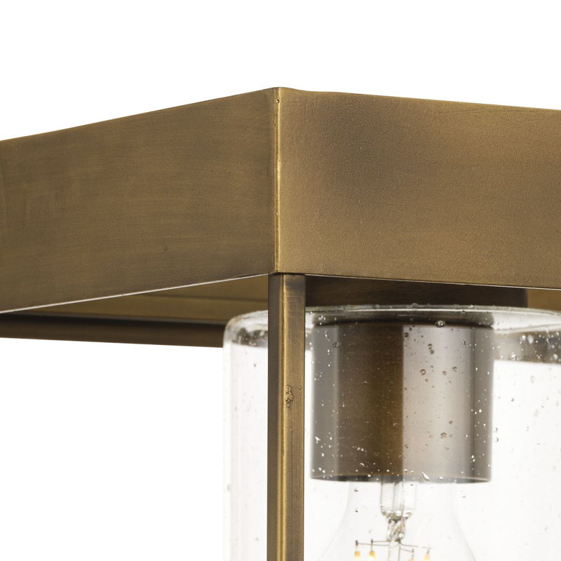 Lustre linéaire moderne à 4 lumières Jonjoe, Bronze vieilli
