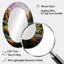 Golf Enchanted Greens - Miroir mural ovale vert-435542594
