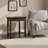2-Level End Table with Storage Shelf, Unique Irregular Sofa Side Table Featuring Solid Wood Legs-1208258079