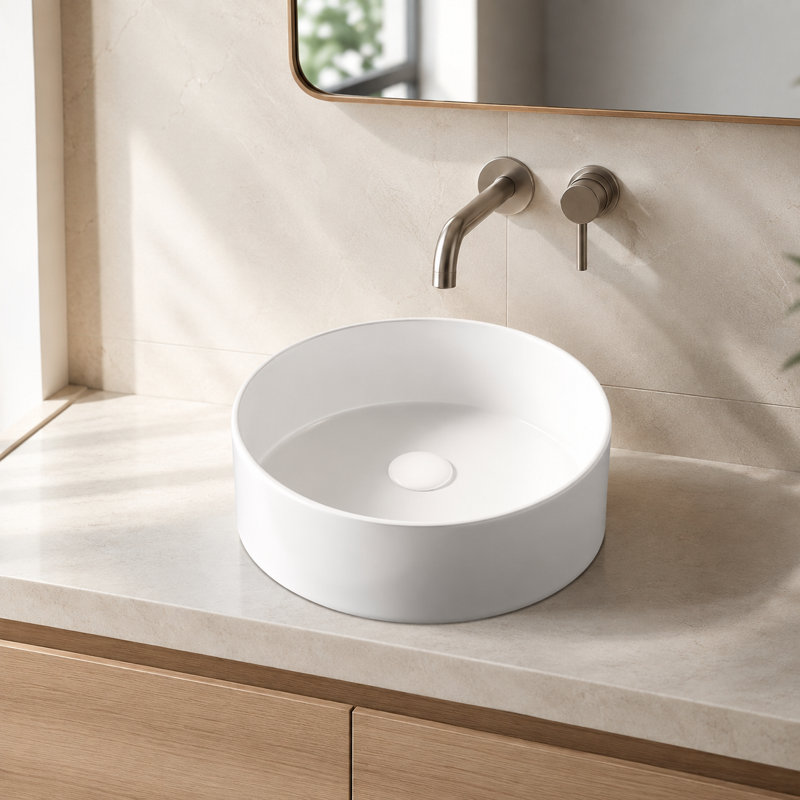 Lavabo de salle de bain vasque 14 po