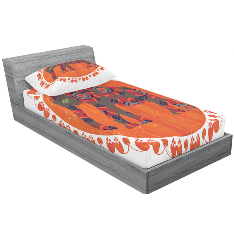 Microfiber Sheet Set, Twin Sheet Set with Fitted Sheet