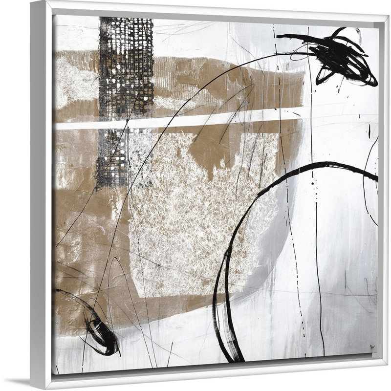 «Highly Illogical II» - Impression, Cadre flottant blanc, H 38 po x l 38 po x P 1,75 po