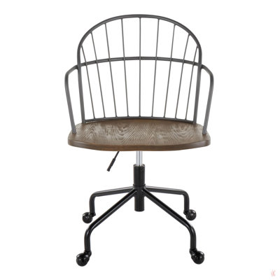 Eliab Metal Spindle Back Swivel Task Chair