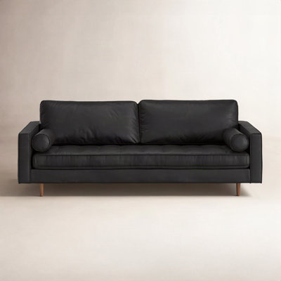 Geo 84 inch Genuine Leather Sofa