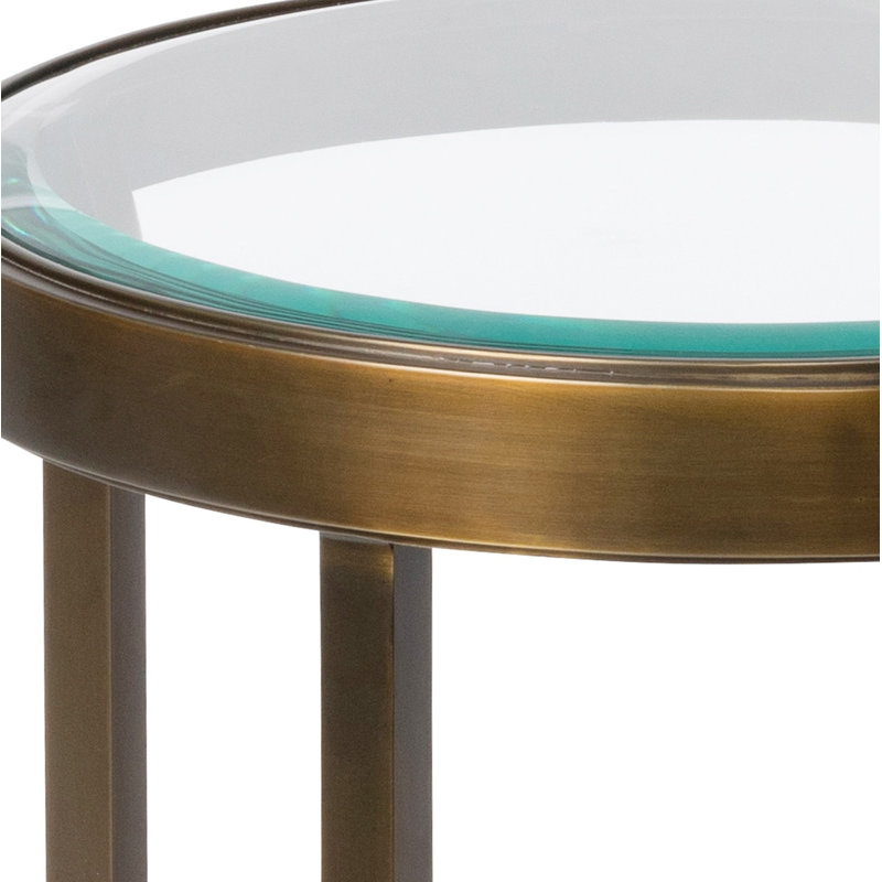 Taurus Glass End Table