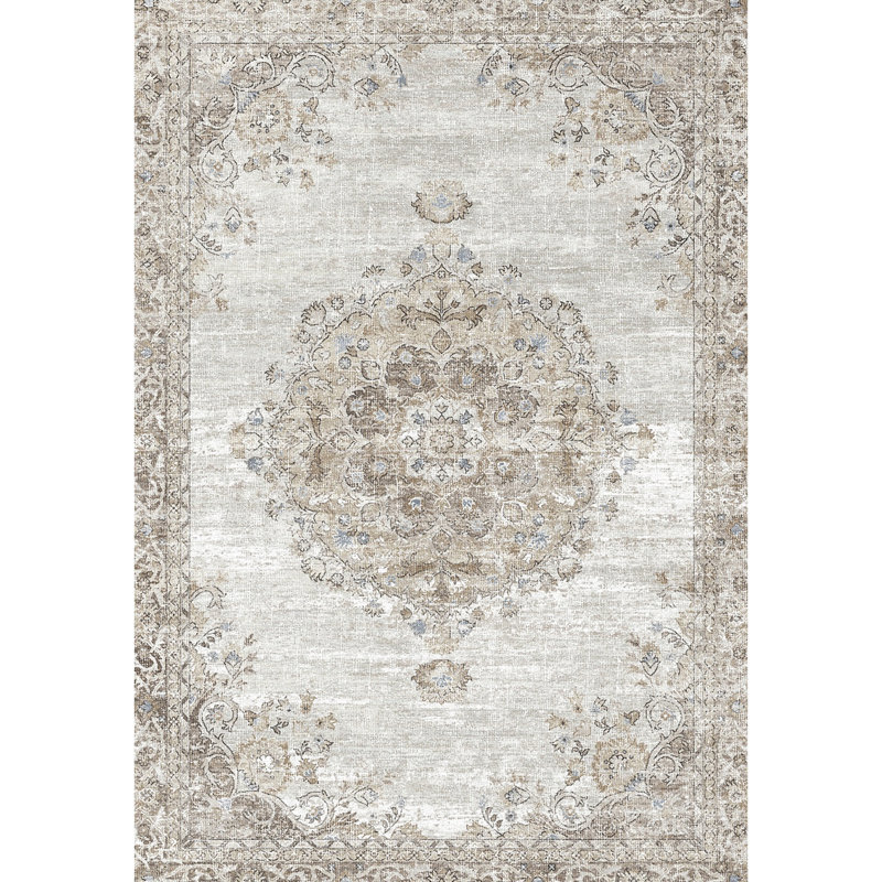 2 pi Tapis multicolore X 3, médaillon d'aspect fabriqué à la main, doux et durable, teint Tapis profond avec motif en médaillon, pile, coffre-fort
