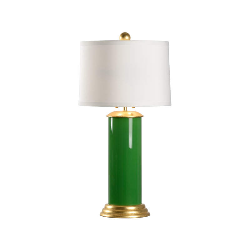 Savannah Table Lamp, Parrot Green/Gold