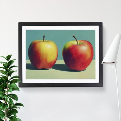 Two Apples Fruit Vol.2 - Framed Print