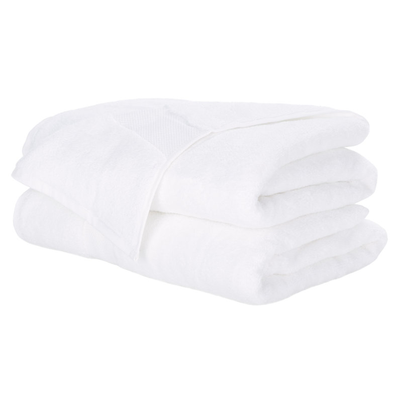 Syverson Cotton Bath Towel, White
