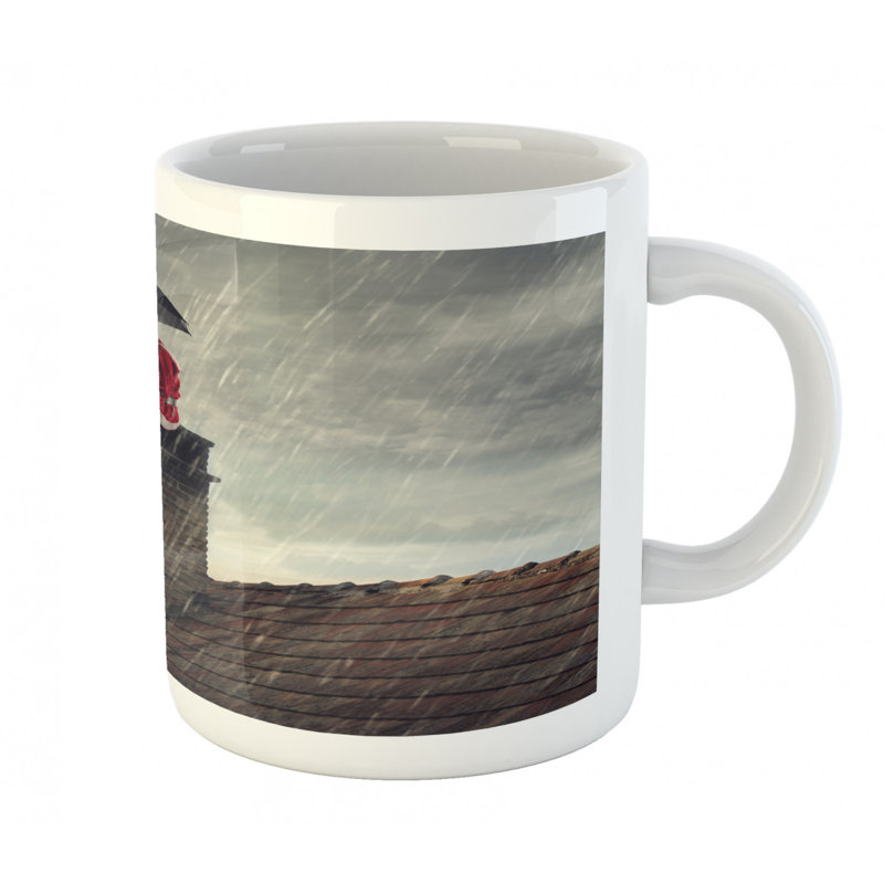 Grande tasse à café santa