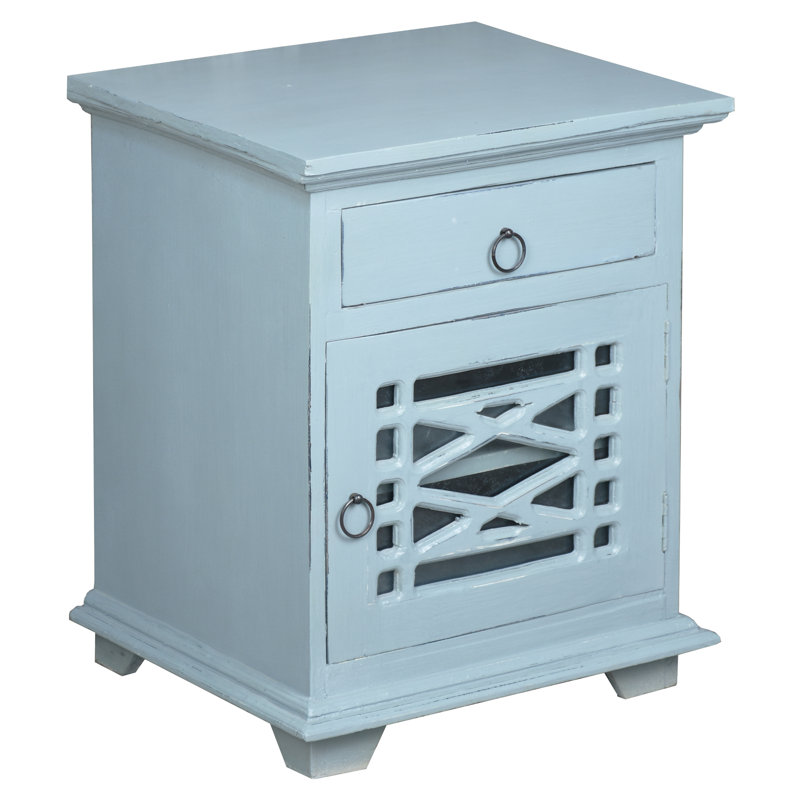 Abdias 21'' W Solid Wood Nightstand