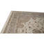 Tapis ivoire et gris noué à la main de haute qualité