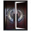 Portes d'entrée en bois M580E-101828921-101828922
