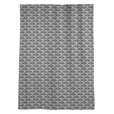 Panneau de rideau simple avec passe-tringle noir pour fenêtre Philbrick