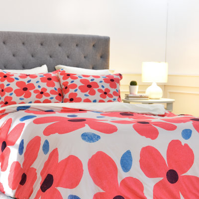 Garima Dhawan Polyester Floral Duvet Cover