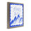 Cadre flottant Apres Ski in Blue Tones, design par Lucille Price