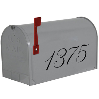 4 po Numéro de maison de l’autocollant