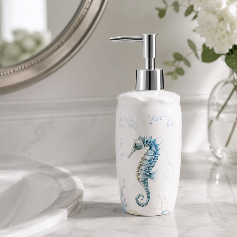 4 Pcs Beach Bathroom Accessories
