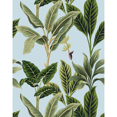 Vintage Tropical Wallpaper