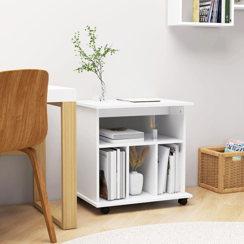 Armoire de rangement vidaXL, Blanc