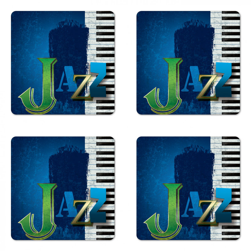 Sous-verre de musique jazz
