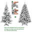 Lighted Artificial Pine Christmas Tree-1354857009