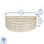 Harbour Housewares - Semicircular Galvanised Steel Raised Garden Bed Planters - Set of 2-102960314-102960315