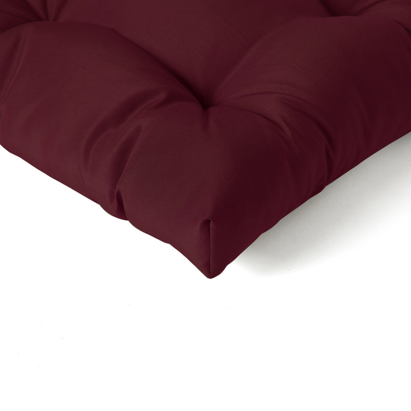 Indoor Seat Cushion, Burgundy