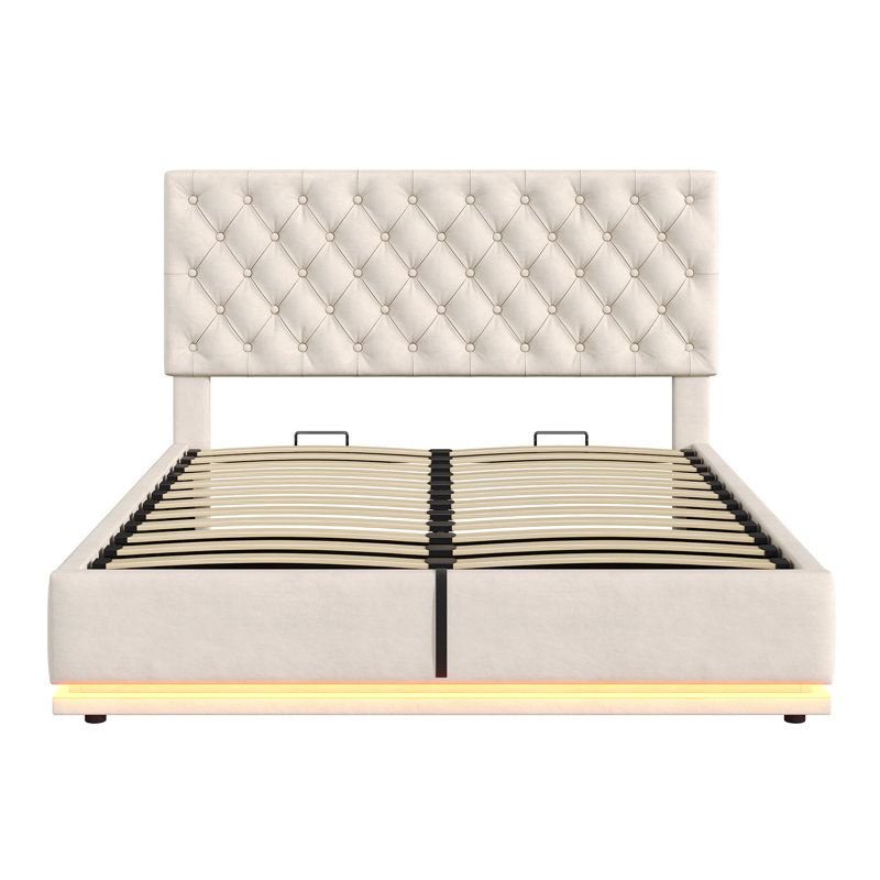 Upholstered Ottoman Bed
