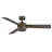 52" Indoor Integrated LED Propeller Ceiling Fan with Remote