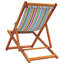 Ensemble de chaises pliantes en tissu Marei