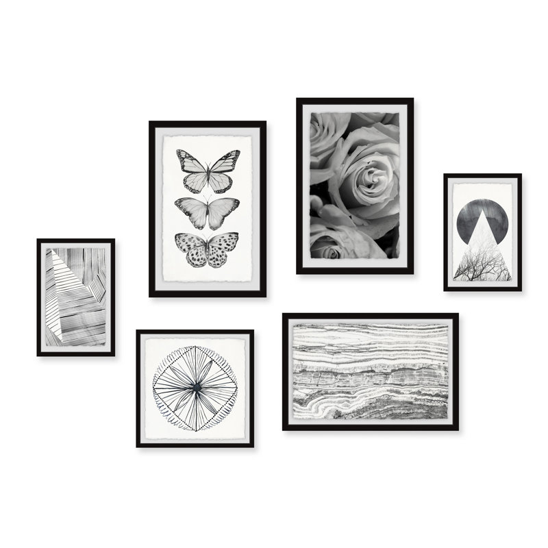 Adamex «Florals and Butterflies» Hexaptych