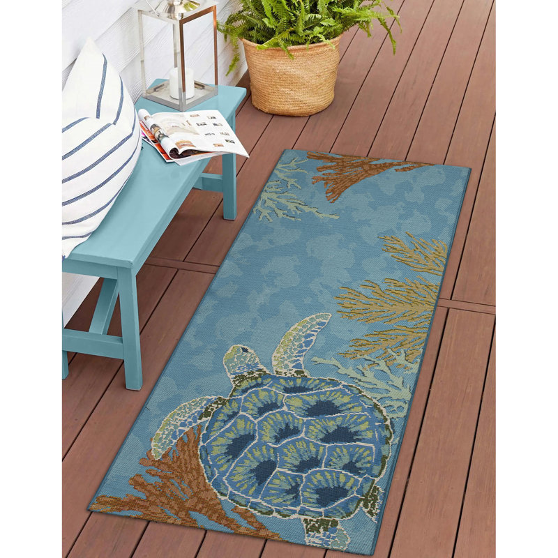 Monchat No Pattern And Not Solid Color Synthetic Non-Skid Kitchen Mat, Runner 1'11" x 4'11"