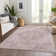 Machine Washable Indoor/Outdoor Claudian ACN1238 Pink Rug
