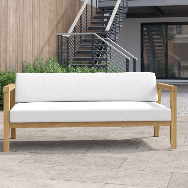 Bayport Teak Outdoor Patio Loveseat