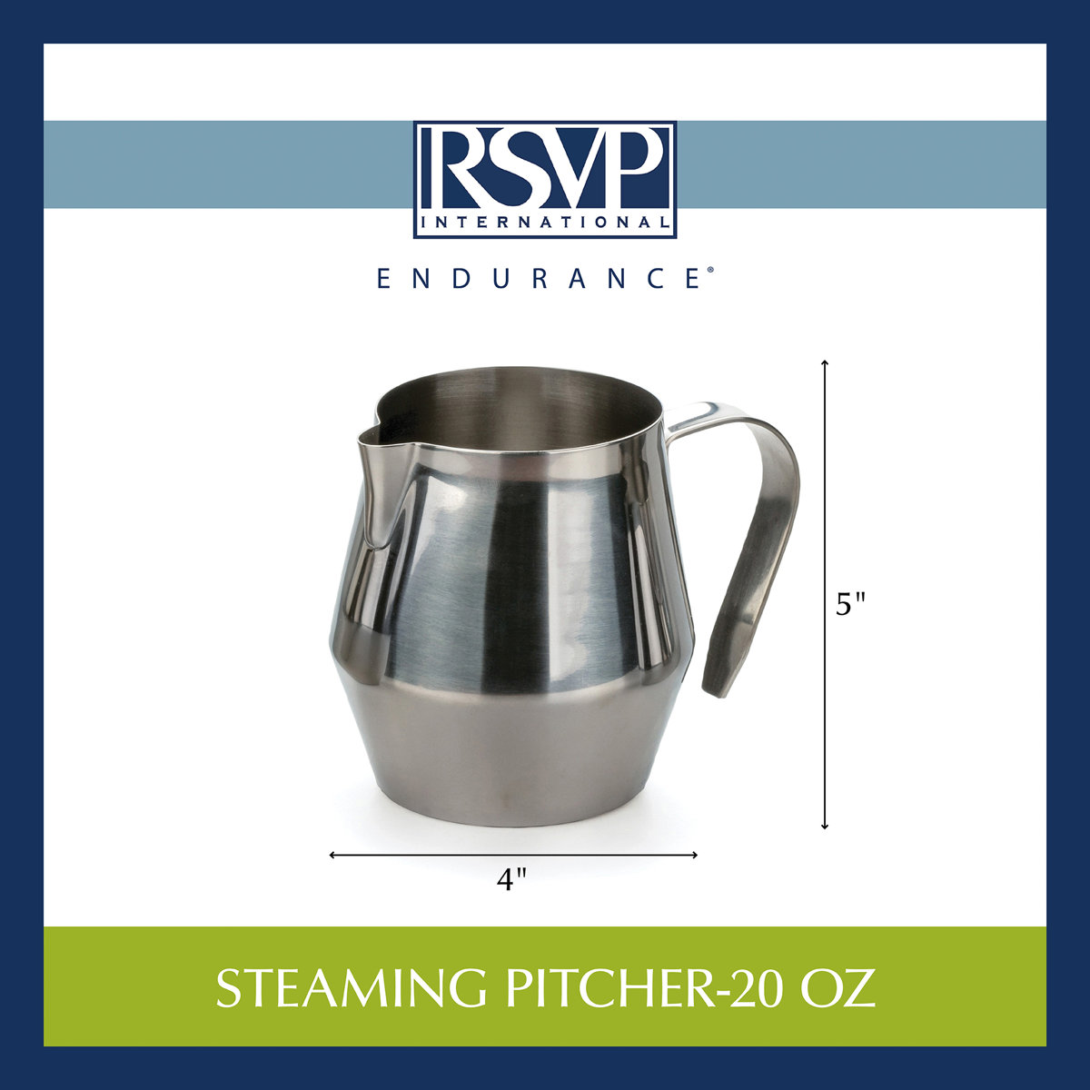 RSVP International Endurance Milk Frothing Pitcher - Thumbnail 5