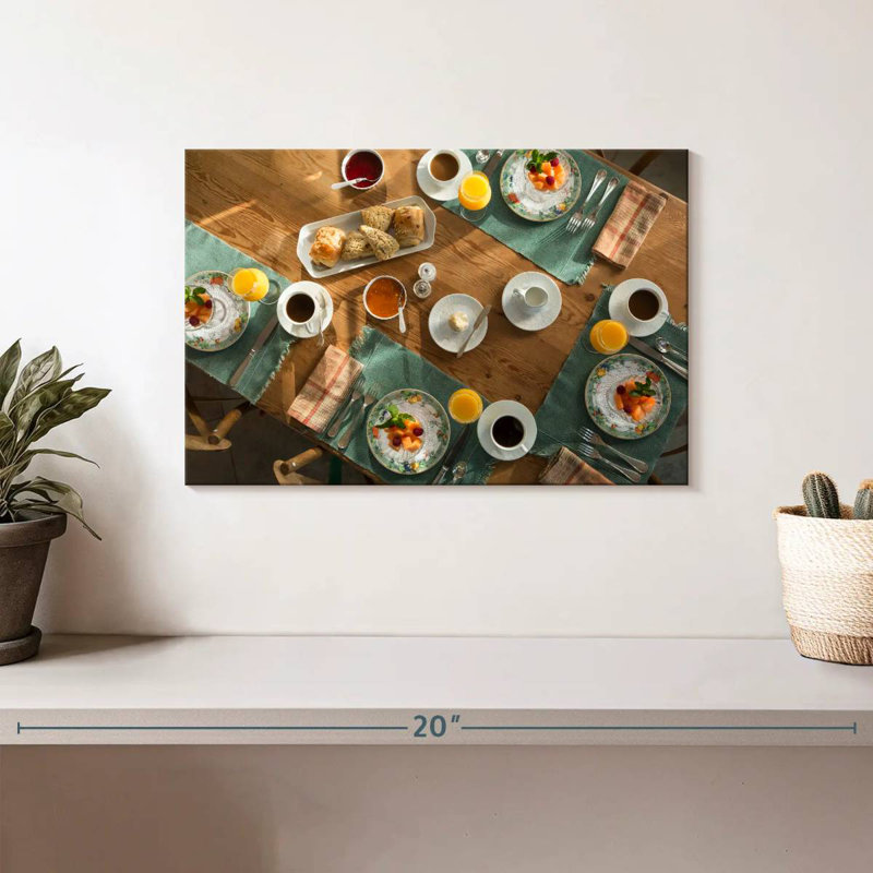 Breakfast Table, 8" H x 12" W