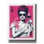 Art mural sur toile, "Queen of clubs" par Andreas Magnusson, 26 po x 34 po