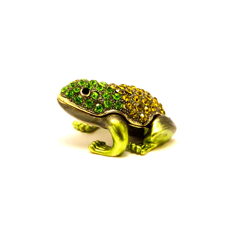 Petite boîte à bijoux avec cristaux autrichiens