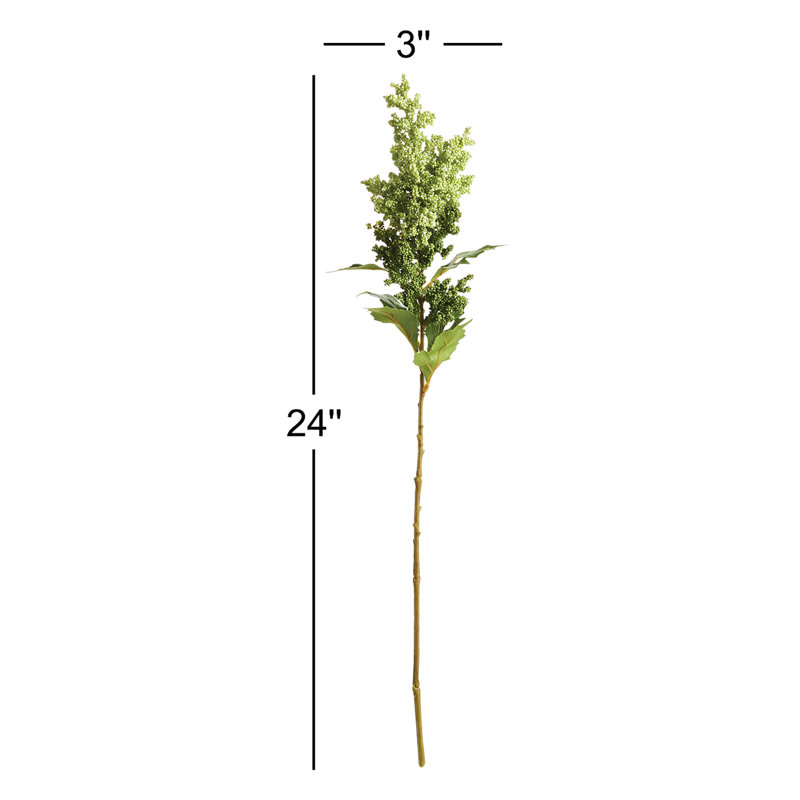 24-Inch Mini Berries Stem, Green