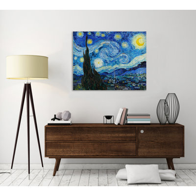 Vincent Van Gogh " The Starry Night " by Vincent Van Gogh Acrylic Print